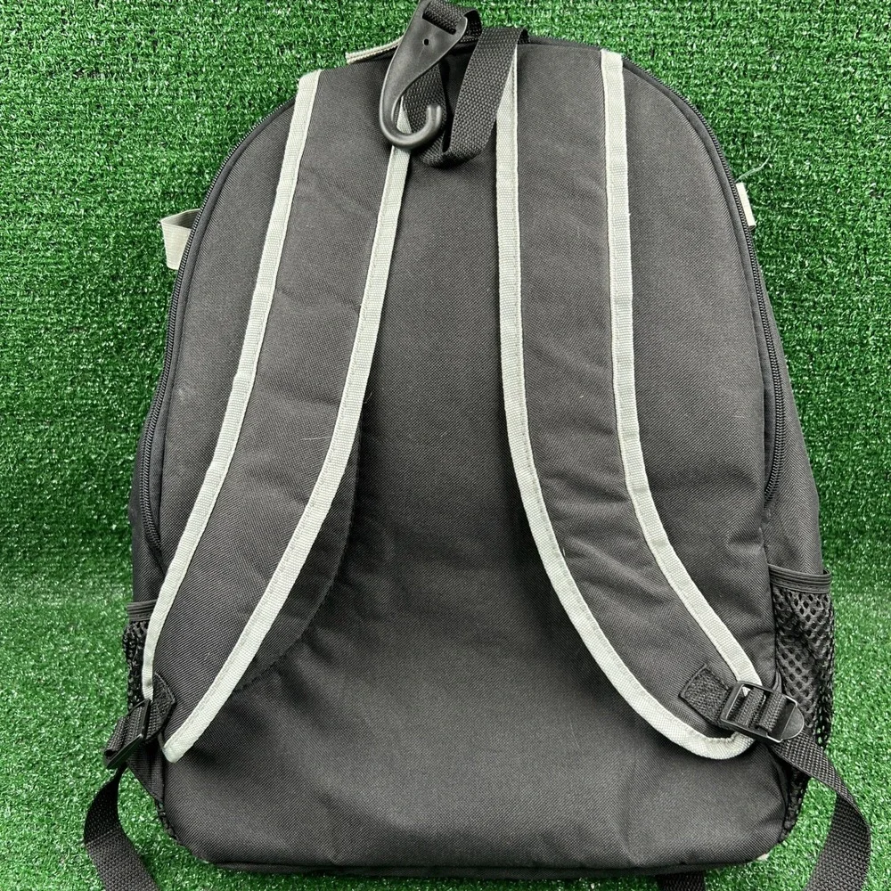 Franklin‎ Sports Youth Baseball Backpack Bag MLB Black Gray With Hook